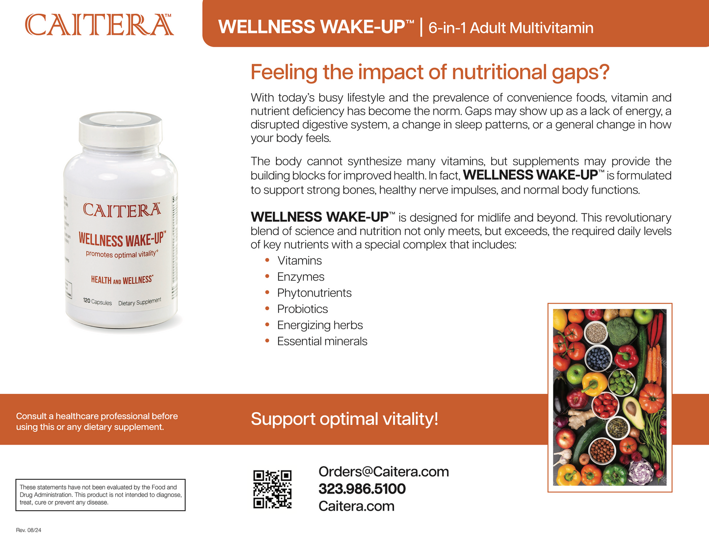 Wellness Wake-Up Office Flyer